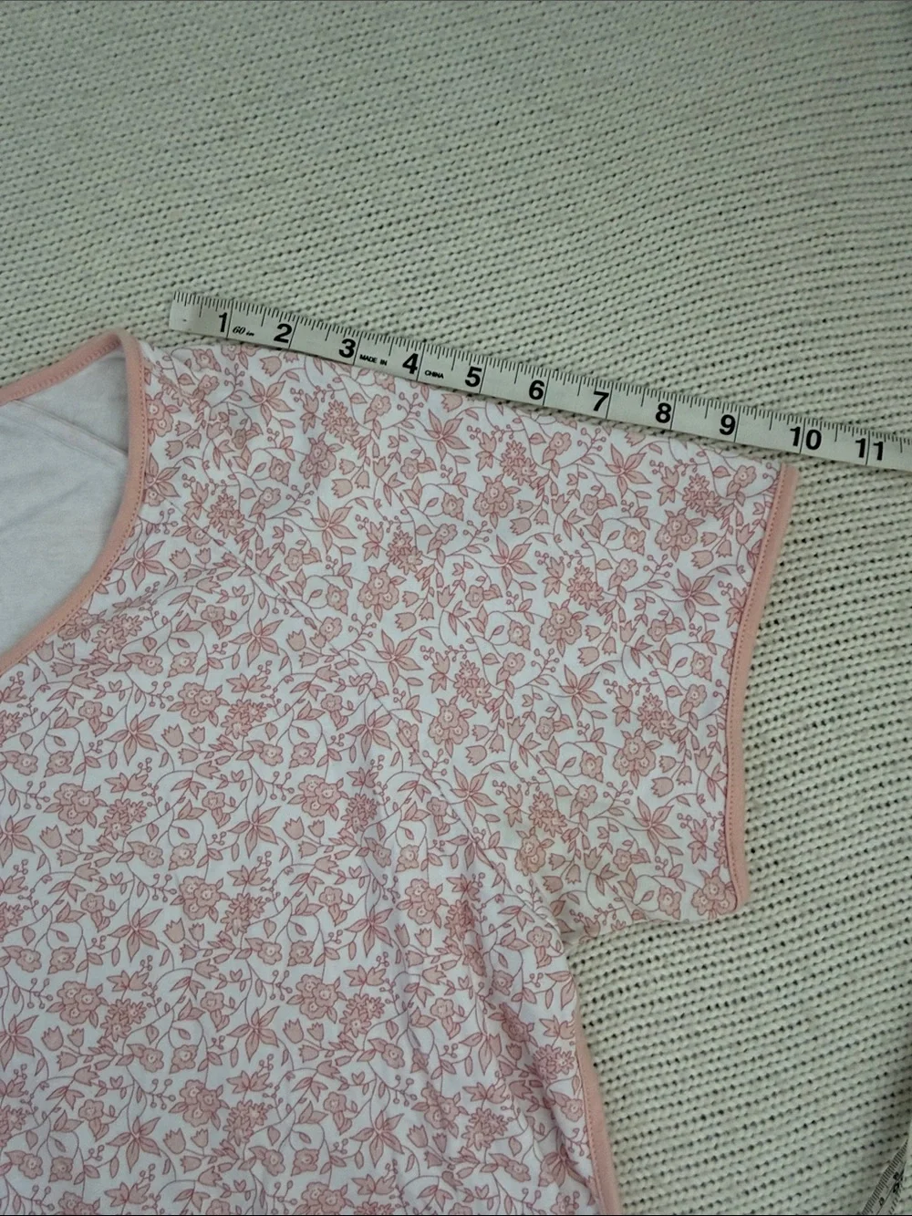 LAKE 100% Cotton Shorts Set in English Rose Garden Floral Pink Size XXL